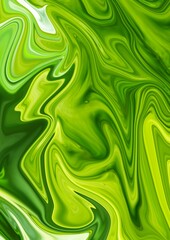 Obraz premium Green Liquid Marble Background