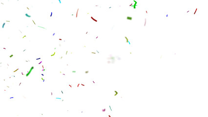 Colorful Confetti PNG Transparent Background for party celebration designs, festival invitations, birthday flyers, wedding decor, and digital overlays. Add vibrant and festive vibes to your photos, 