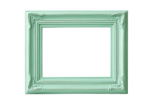Mint green picture frame