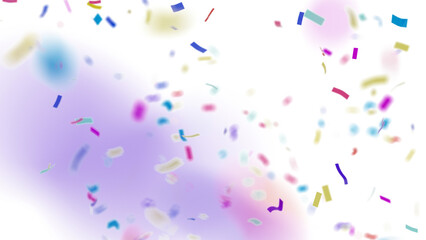 Festival Confetti Explosion Transparent for party celebration designs, festival invitations, birthday flyers, wedding decor, and digital overlays. Add vibrant and festive vibes to your photos, videos,