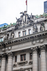 Fototapeta premium Historic Alexander Hamilton U.S. Custom House building in New York City