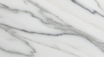 Elegant white marble stone texture with flowing gray vein patterns