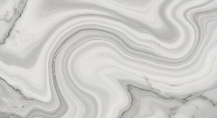 Obraz premium Elegant White Marble Texture with Swirling Veins, Surface Stone Pattern