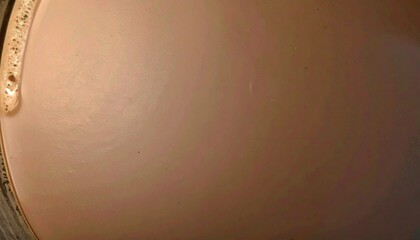 Close Up of Light Brown Liquid with Bubbles