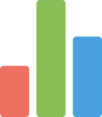Colorful Bar Chart Icon