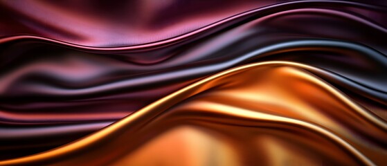 Obraz premium Glossy fabric texture background.