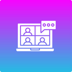 Online Meeting Icon