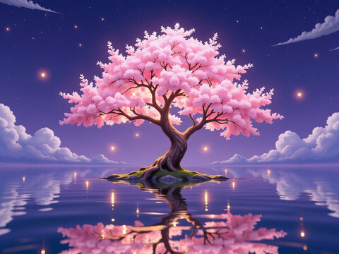 cherry blossom in spring