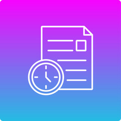 Fototapeta premium History Icon