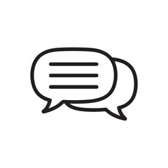 Hello World Chat Bubble Icon Vector. Dialogue Icon with Hello World Typography