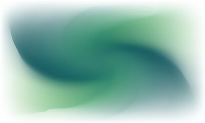 Abstract flowing blue and green gradient waves motion background