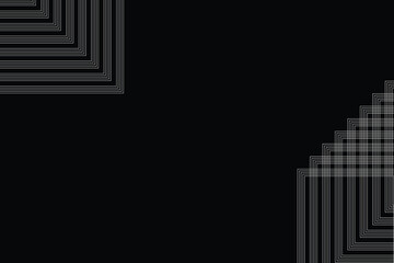 abstract white lines digital geometric contemporary stripe line art curve on black background element concept for business futuristic technology concept suit over poster banner brochure header EPS 10