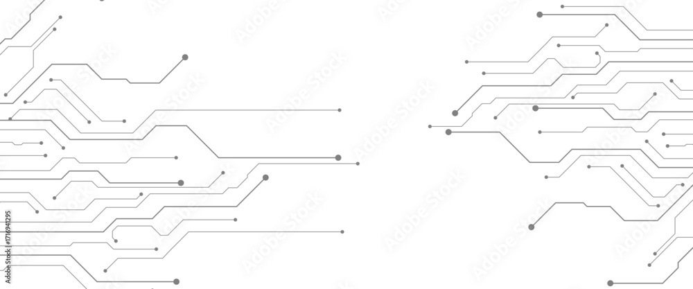 Poster vector abstract technology background circuit board for web banner background