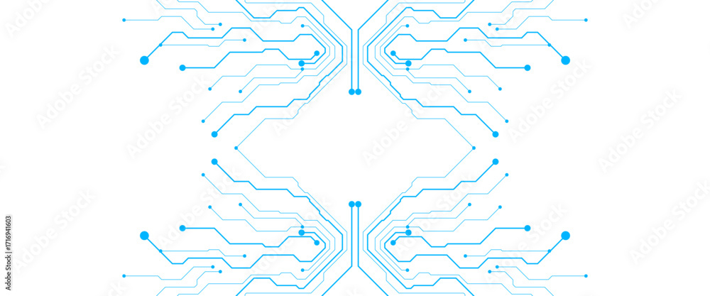 Poster vector abstract circuit technology business background of pattern with a circuit.