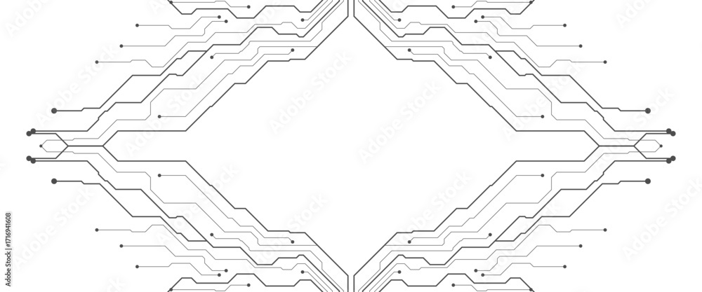 Poster vector abstract circuit technology business background of pattern with a circuit.