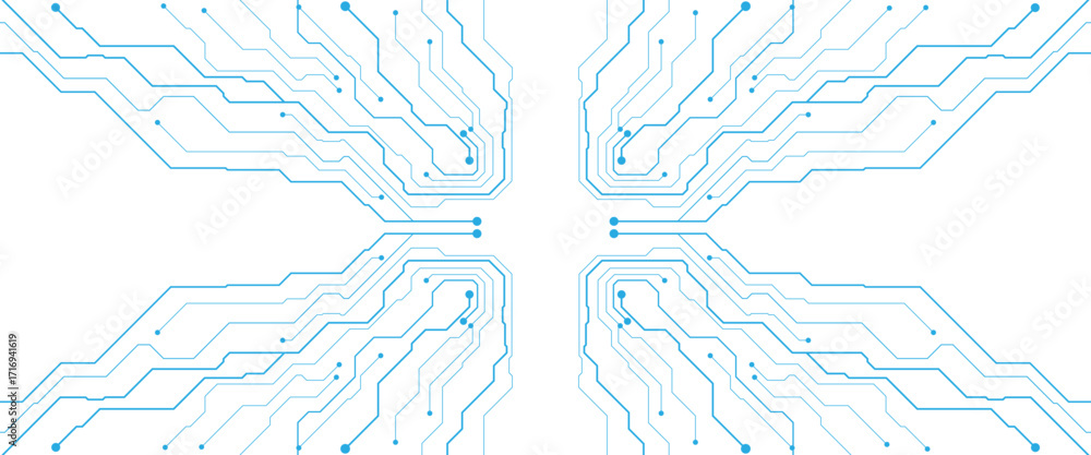 Poster vector abstract circuit technology business background of pattern with a circuit.