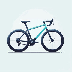 Fototapeta premium bicycle, bike, vector, illustration, ride, isolated, activity, cycle, sport, outdoor, transport, graphic, people, healthy, design, fitness, leisure, active, biking, cyclist, transportation, lifestyle,