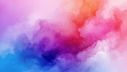Fototapeta premium A vibrant, abstract design showcases a dynamic interplay of soft, blended colors, creating a visually captivating and artistic effect.
