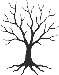 Halloween Spooky Tree Clipart