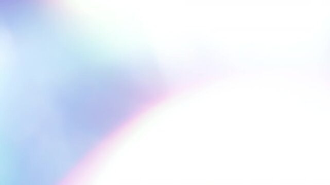 Abstract white light leak background video clip with dreamy glowing flare