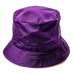 Deep purple bucket hat