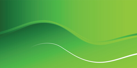 green wave background. abstract background for businnes, web, flyer, banner.