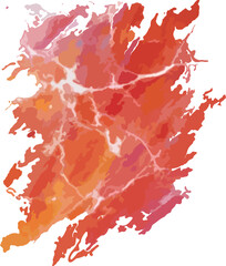 Watercolor brush stroke and texture grunge vector