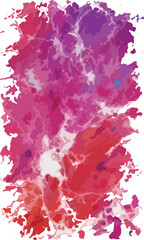 Watercolor brush stroke and texture grunge vector