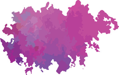 Watercolor brush stroke and texture grunge vector