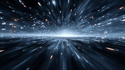 Naklejka premium Abstract light effects background, radiant beams, dazzling illumination, and vibrant colors for modern design.