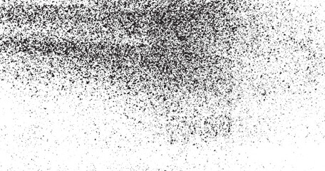 Dirty or dust film grain speck grit grunge overlay  Dirty or dust film grain speck grit grunge overlay on white background grain noise  vector illustration