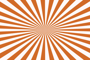 Snow color and Chocolate color Sunburst for the background. Flag of japanese.