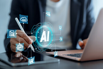 Digital transformation technology strategy, IoT, internet of things. transformation of ideas and the adoption of technology in business in the digital age, enhancing global business capabilities. Ai.