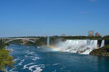 niagara falls from the river