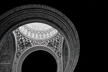 Intricate Archway Detail - A Glimpse into Architectural Grandeur.