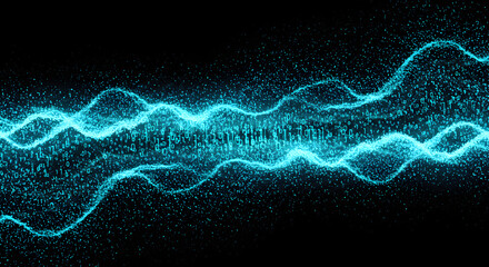 Digital Waveform with Binary Code: A Modern Data Transmission Concept for Technology Driven Industry and High End Digital Security Innovation