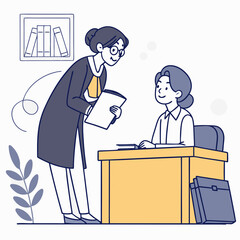 Teacher and Student in Classroom Interaction Keywords: teacher, student, classroom, education