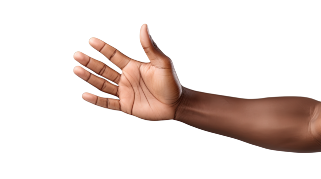 hand showing thumbs up