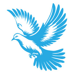 Flying dove