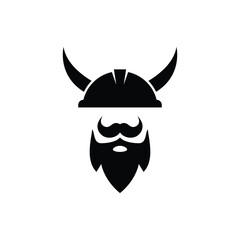 Viking helmet logo