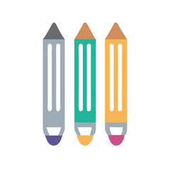  Color Pencil Icon for Creative Studies