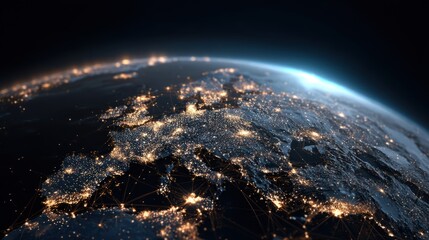 European night lights