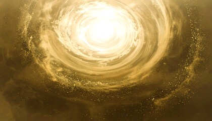 Abstract Light Spiral Tunnel Background.