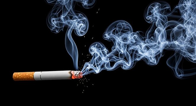 Smoking Cigarette, Harmful Effects, Health Risks.