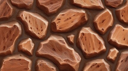Fototapeta premium Geological wonders, exploring the majestic textures and formations of natural rock structures.