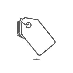 Modern blank tag icon for stylish product pricing and retail promotions, a simple price tag for online shops and marketing designs ready for your text