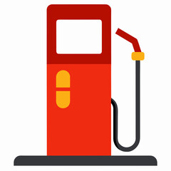 gas pump vector illustration