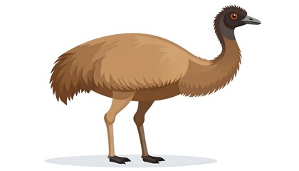 Emu Bird Australian Wildlife.