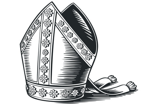 pope crown clipart