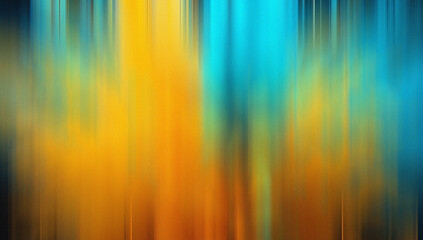 Abstract vertical streaks of warm orange and cool blue colors creating a vibrant contrast background